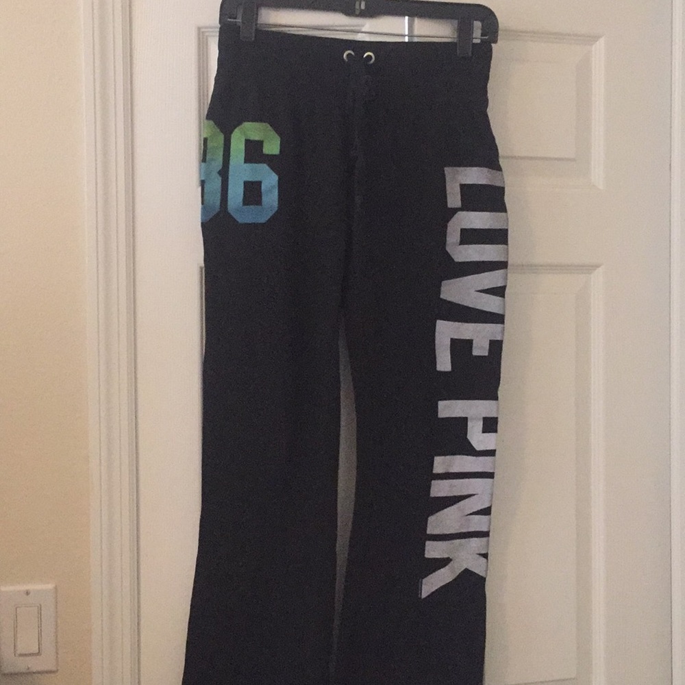 PINK drawstring sweatpants
